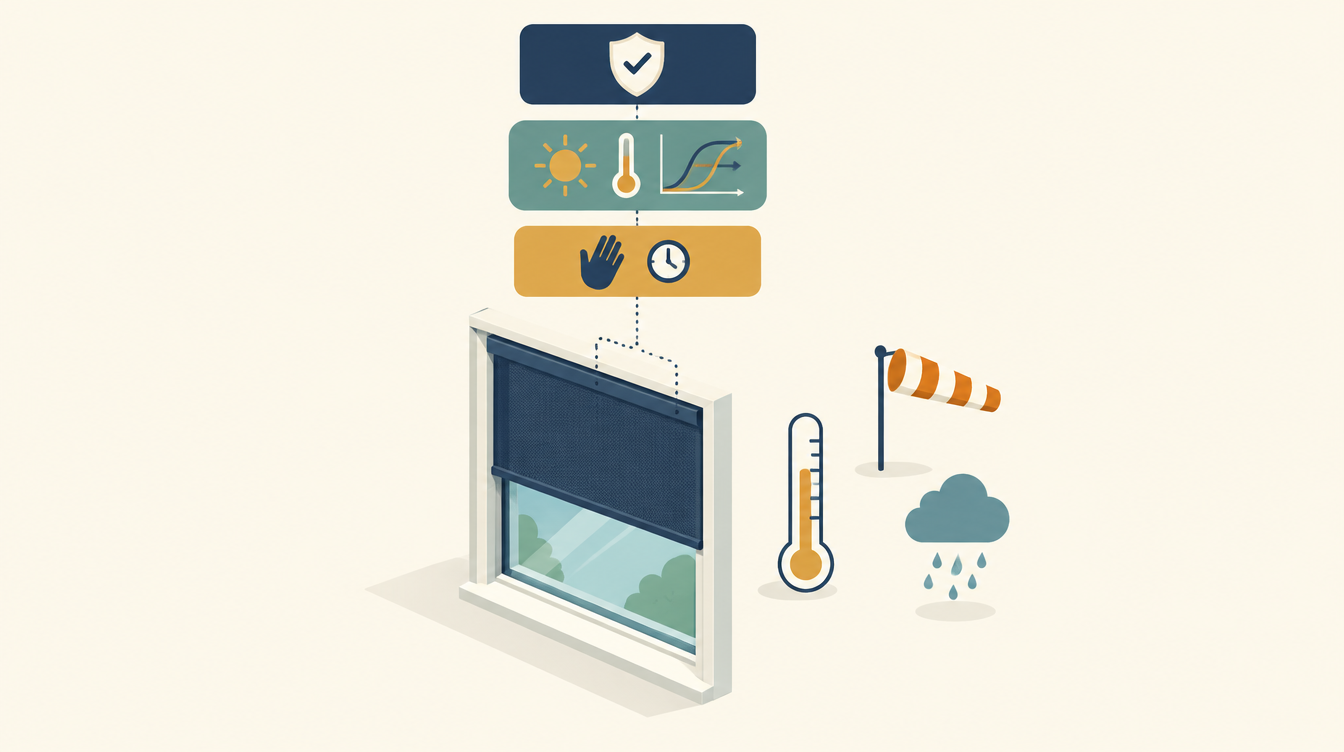 Zonwering met hysterese in Home Assistant: waarom mijn screens de hele dag open en dicht gingen