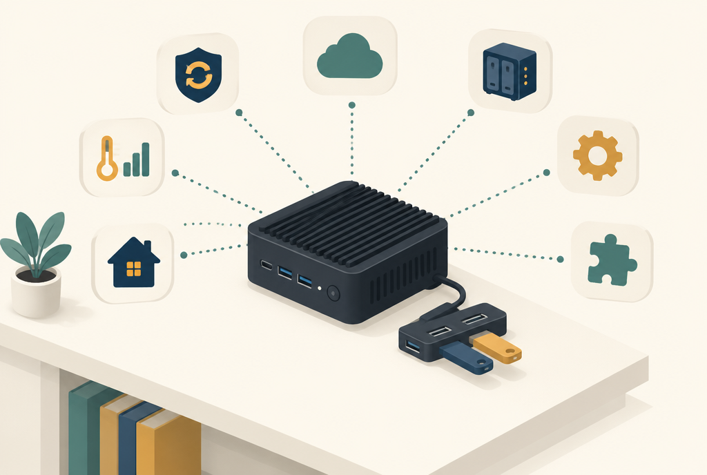 Home Assistant op een mini-pc: installeren, meteen een goede back-up en de apps die je minimaal nodig hebt
